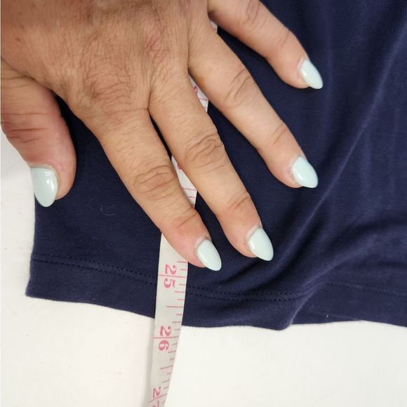 4x$25 Banana Republic blue white contrast stretchy minimalistic tank XS - Picture 6 of 9